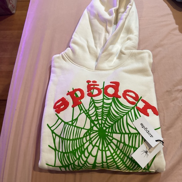 White OG web V2 Hoodie
